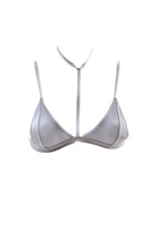 ONE TEASPOON Womens Bra Non Padded Lingerie Comfortable Blue Size S - £34.99 GBP