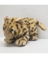 10&quot; Vintage Gund Cheetah Plush Wild Spotted Cat 1986 Suede Paws &amp; Nose - $452.95 MXN