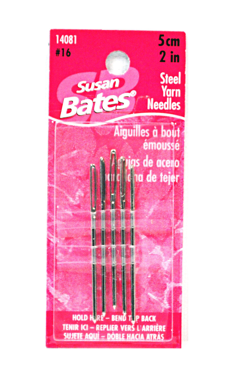 Susan Bates Steel Yarn Needles 2 Inch - $7.95