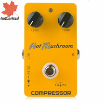 Caline CP-10 Hot Mushroom Compressor RED Script True Bypass Guitar Effec... - £19.48 GBP