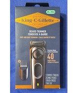King C. Gillette Cordless Rechargeable Electric BEARD TRIMMER for Men BR... - $36.50 CAD