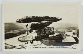 Chattanooga TN Rppc Umbrella Rock Lookout Mountain Postcard N20 - £11.11 GBP