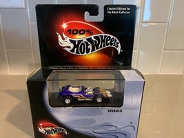 Hot Wheels 100% Black Box Invader NEW Purple - £7.57 GBP