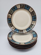 Pfaltzgraff SANIBEL Squares Mosaic  5-Salad/Pasta Plates 8&quot; - $69.29