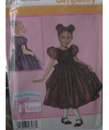 Sewing Pattern 4901 Girl&#39;s Fancy Dress sizes 3-6 - $5.69