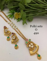 Polki necklace set with kundan and stone work Jewelry | Expert Shop Now ... - $2,094.01 MXN
