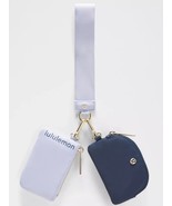 LULULEMON Dual Pouch Wristlet~Serene Blue/Club Blue~NWT~USPS SHIP - $2,040.84 MXN
