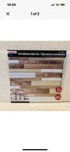 3D Hardware Self Adhesive Tan Brown and White Wall Tile 12x12 in - $115.40 MXN