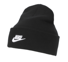 Nike Peak Futura Beanie Hat Unisex Sportswear Cap Casual Black NWT HF0186-010 - $44.01