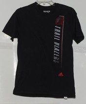 Adidas NBA Licensed Portland Trail Blazers Black Youth Large T Shirt - £12.67 GBP