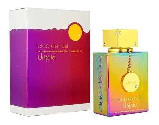 Primary image for Armaf club de nuit UNTOLD 105ml/3.6oz Eau de Parfum Unisex Spray - New | Sealed