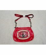 Kathy Van Zeeland small pink purse with shoulder strap - $24.99