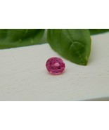 Rare: Neon Hot Pink Mahenge Spinel - Oval - 1.395 ct - AGL certified - $1,600.00