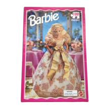 Vintage 1996 Mattel Barbie Ribbons Roses 100 Pc Puzzle New Original Box # 44106 - $23.75