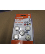 Warrior Diamond Rotary Cutting Discs 5 Count Pack 1/8&quot; Shank - £7.57 GBP