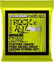 Regular Slinky Classic Pure Nickel Electric Guitar Strings 10 46 Gauge P02251 - £14.11 GBP