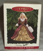 Vintage 1996 Hallmark Holiday Barbie Christmas Ornament Keepsake Collector #4 - £15.71 GBP