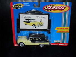 1998 Road Champs 1955 Ponitac Safari 1:43 Scale Die Cast Vehicle In The Package - £23.56 GBP