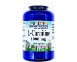 1000mg L Carnitine 200 Capsules Free Form Dietary Supplement - $17.01