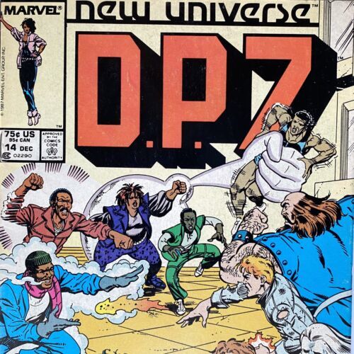 NEW UNIVERSE DP7 MARVEL COMIC VOL.1 NO. 14 December 1987 - $7.99