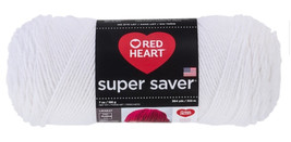 Red Heart Super Saver Yarn, White - £5.58 GBP