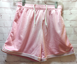 Nike girl&#39;s XL pink mesh running athletic shorts - £10.04 GBP