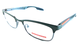 New PRADA Sport VPS 54D SML-1O1 Clubmaster 51mm Gray Men&#39;s Eyeglasses Frame - $189.99