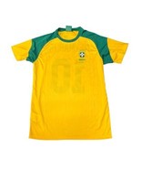 Neymar Jr Jersey CBF Yellow Brazil National Team Soccer Jersey Shirt Aut... - £27.35 GBP
