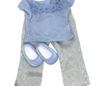 American Girl Light Blue and Silver Outfit Retired - £15.27 GBP