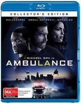 Ambulance Blu-ray | Collector&#39;s Edition | Jake Gyllenhaal | Region Free - $13.89