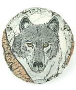 Vintage Shapes Of Clay by STAN Mt St Helens ENDANGERED SPECIES Wolf Plaq... - $74.64 CAD