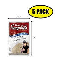 5 Pack 4&quot;x2.75&quot; Wayne Campballs Cream Of Sum Yung Guy Sticker Decal Gift VG0257 - £8.05 GBP