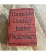 Vintage Red Thorndike Century Junior Dictionary, E.L. Thorndike, 1942 Re... - $20.66 CAD