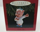 Vintage 1993 Hallmark Keepsake Ornament Looney Tunes Collection Porky Pig - $9.69