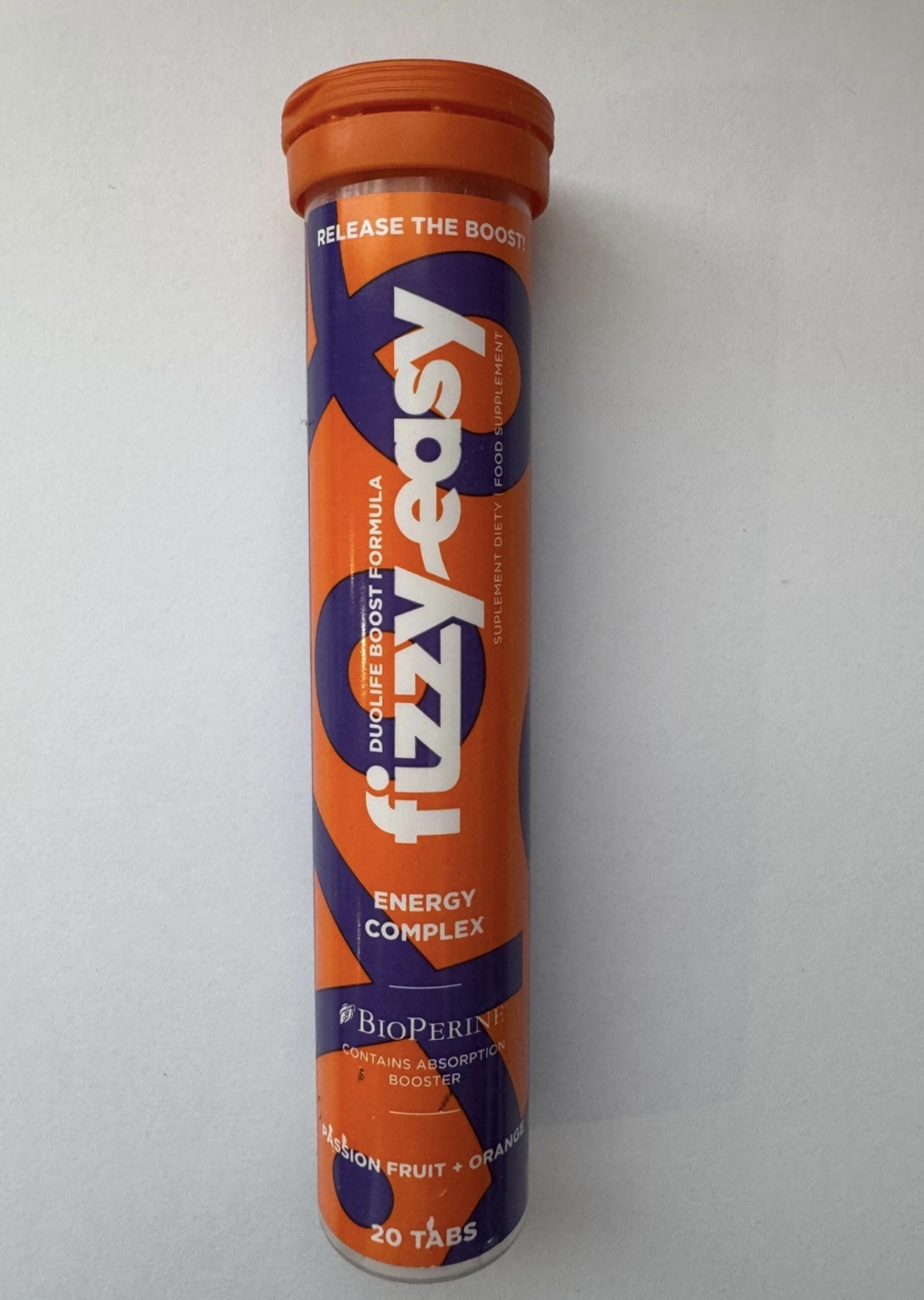 Duolife FIZZY EASY ENERGY Complex 20 tabs - $15.00