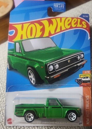 Hot Wheels HW Hot Trucks 2/10 Mazda Repu Green - $0.99