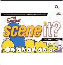 The Simpsons Scene It DELUXE Edition DVD Trivia Board Game - £11.38 GBP