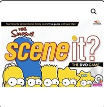 The Simpsons Scene It DELUXE Edition DVD Trivia Board Game - £11.36 GBP