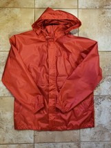 Speedo Men's Small Red Jacket Swimwear Swim Team Removable Hood - $14.85