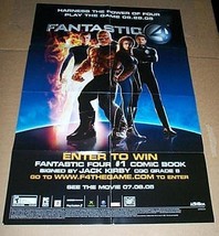 27 X 19 Fantastic Four Marvel Comics Movie Video Game Promo Poster 1:Chris Evans - $40.00