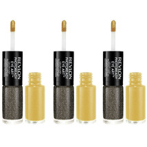 3-Pack New Revlon Photoready Eye Art Lid+line+lash, Gold Glitz, 070, 0.1 Fl Oz - £8.50 GBP