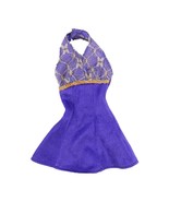 Vintage 1998 Barbie 3 Fashion Gift Pack Purple Halter Mini Dress 68585 - £3.98 GBP