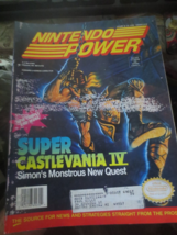 Nintendo Power #32 January 1992 Super Castlevania Cover Rocketeer Poster - £10.95 GBP
