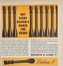 1962 Print Ad Bausch &amp; Lomb Balvar 8 Rifle Scopes Made in Rochester,New York - £9.46 GBP
