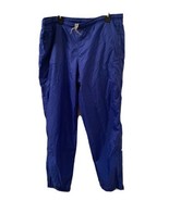 Nike Men&#39;s Windbreaker Track Pants Lined Pockets Blue Athletic Size Large  - £36.18 GBP