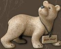 Fountasia Sculptures By Starlight Creations, Bob The Brown Bear, New  - $15.00