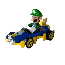Mattel Hot Wheels Mario Kart Luigi Mach 8 Nintendo Diecast Car 2018 Toy ... - $9.87