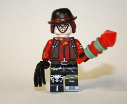 Building Block Evil Joker Clown Halloween Horror Minifigure Custom - £4.79 GBP