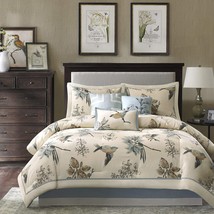 Madison Park Quincy Cozy Comforter Nature Scenery Design - All Season Bedding, - £119.51 GBP