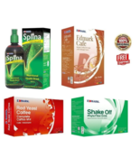 Edmark Weight Loss Pack. Shake off + Chlorophyll+ Ginseng Cafe+ Red Yeas... - $259.90